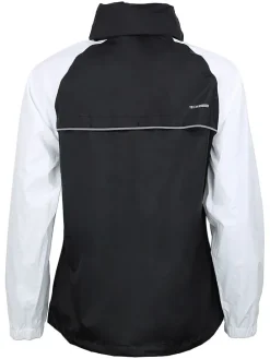 Windbreaker "Abrest" zwart/wit