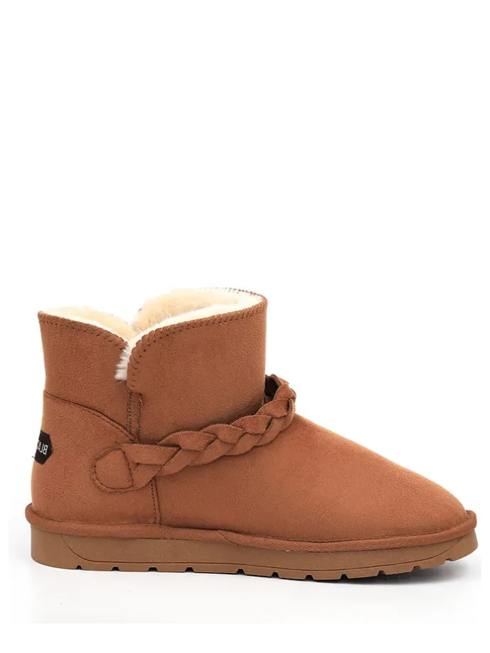 Winterboots "Cara" lichtbruin