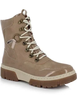 Winterboots champagnekleurig
