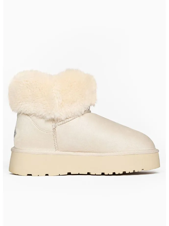 Winterboots "Falisa" crème