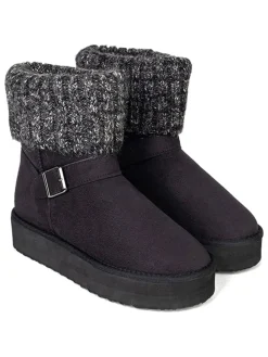 Winterboots "Kourtney" zwart