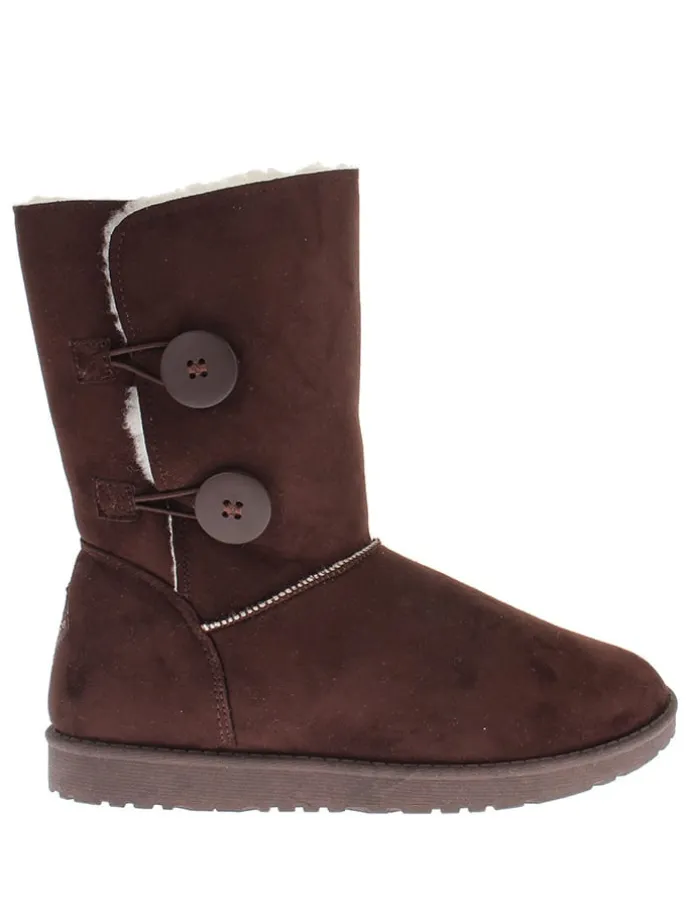 Winterboots "Lola" donkerbruin