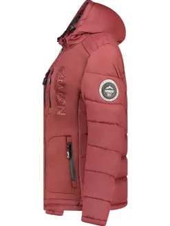 Winterjas "Beachwood" bordeaux