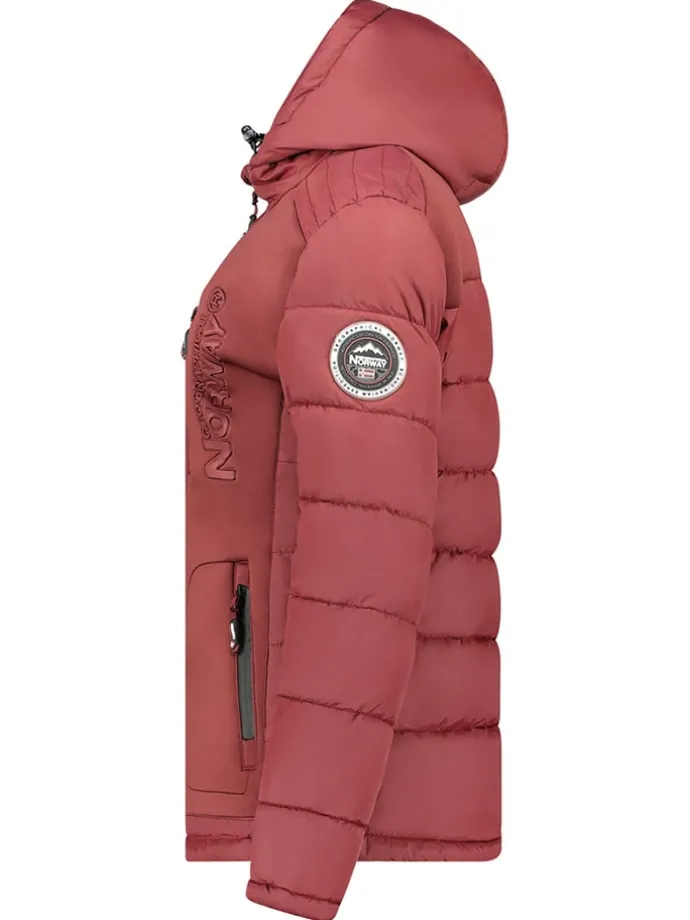 Winterjas "Beachwood" bordeaux