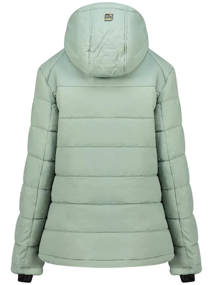 Winterjas "Beachwood" mintgroen