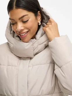 Winterjas beige
