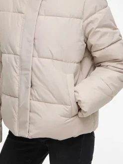 Winterjas beige