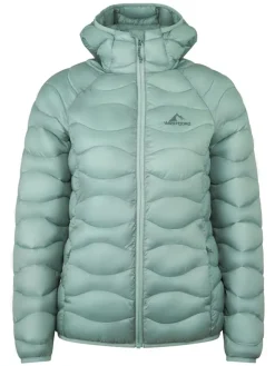 Winterjas "Dynjandi" turquoise