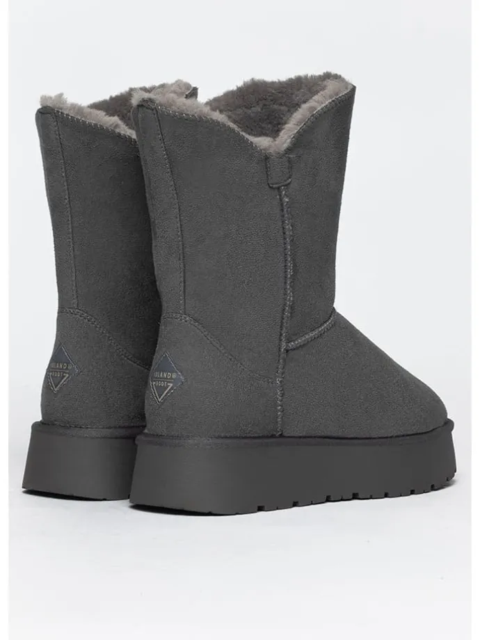 Winterlaarzen "Adeline" grijs