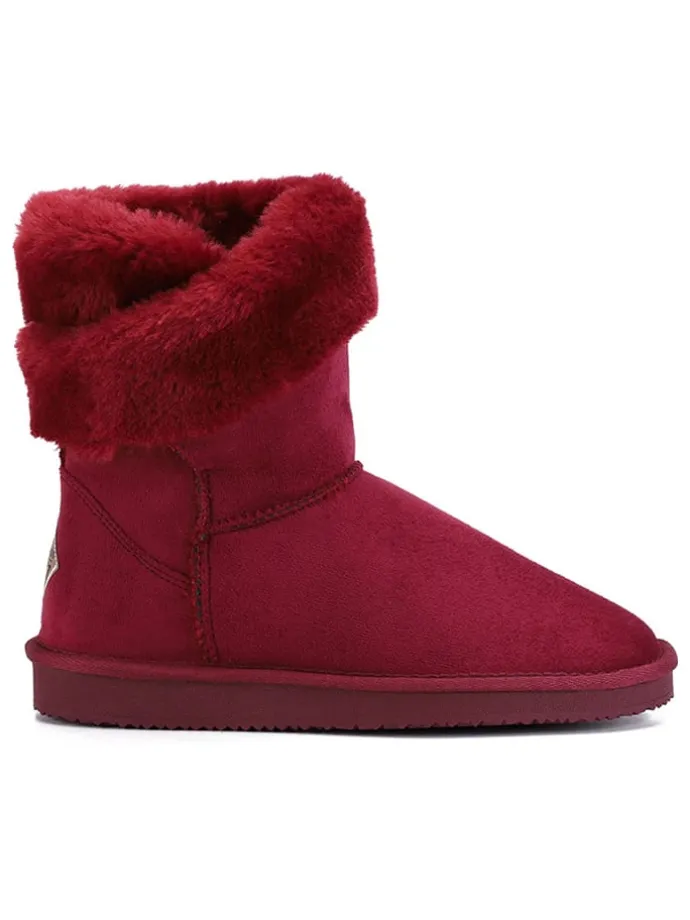 Winterlaarzen "Arine" bordeaux