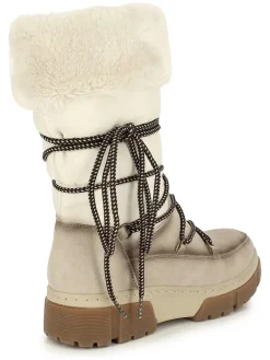 Winterlaarzen "Rosie" beige/crème