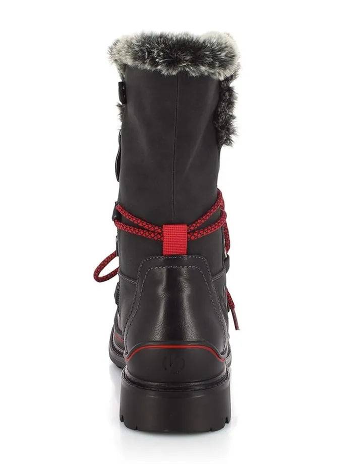 Winterlaarzen "Sybille" zwart