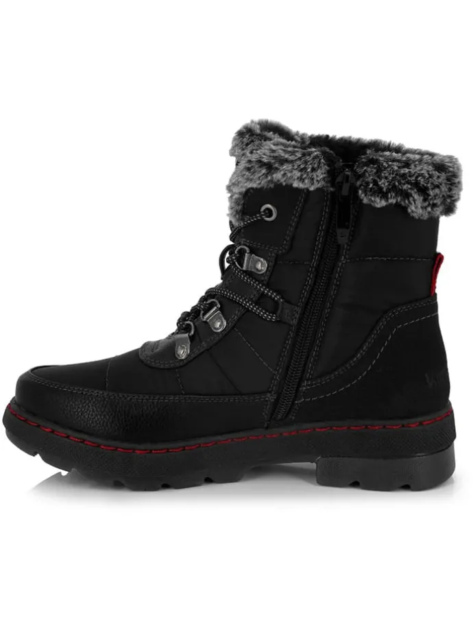 Winterlaarzen "Uska" zwart