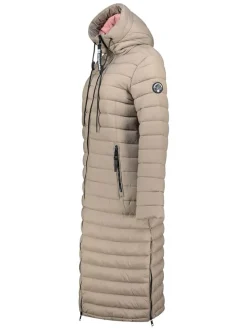 Wintermantel "Azule" taupe