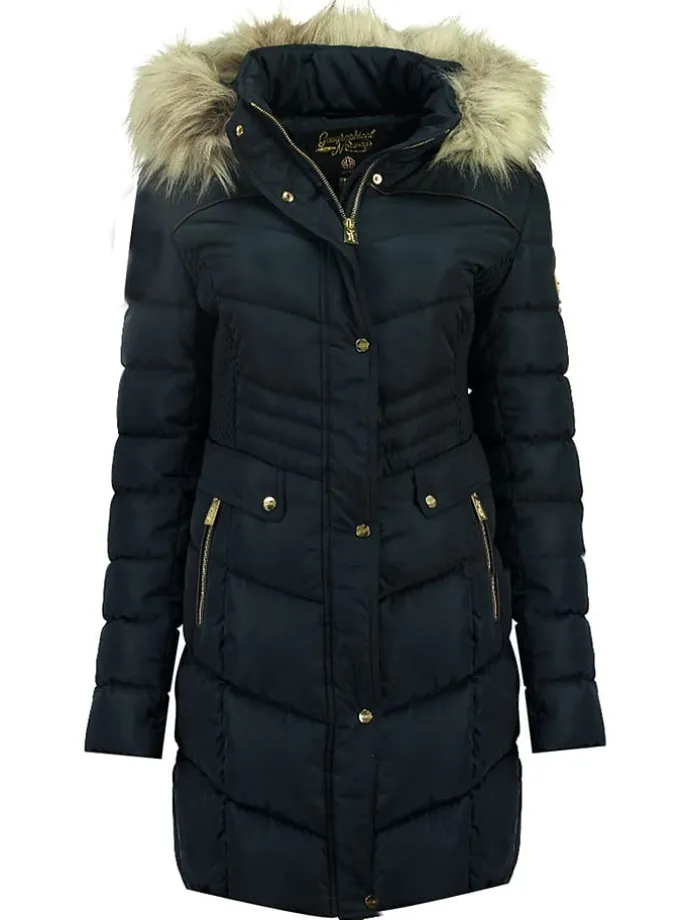 Wintermantel "Badonna" donkerblauw
