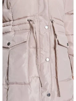 Wintermantel beige