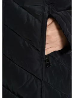 Wintermantel zwart