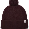 Wollen muts bordeaux