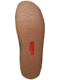 Wollen pantoffels "Rodekruis" bruin