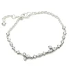Zilveren armband met zirkonia's