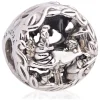 Zilveren bead