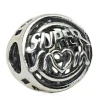 Zilveren bead