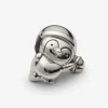 Zilveren bead "Penguin"