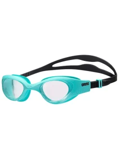 Zwembril zwart/turquoise